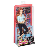 Barbie Made to Move Doll, Light Blue